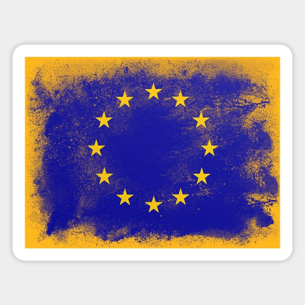 EU European Union Magnet by psychoshadow